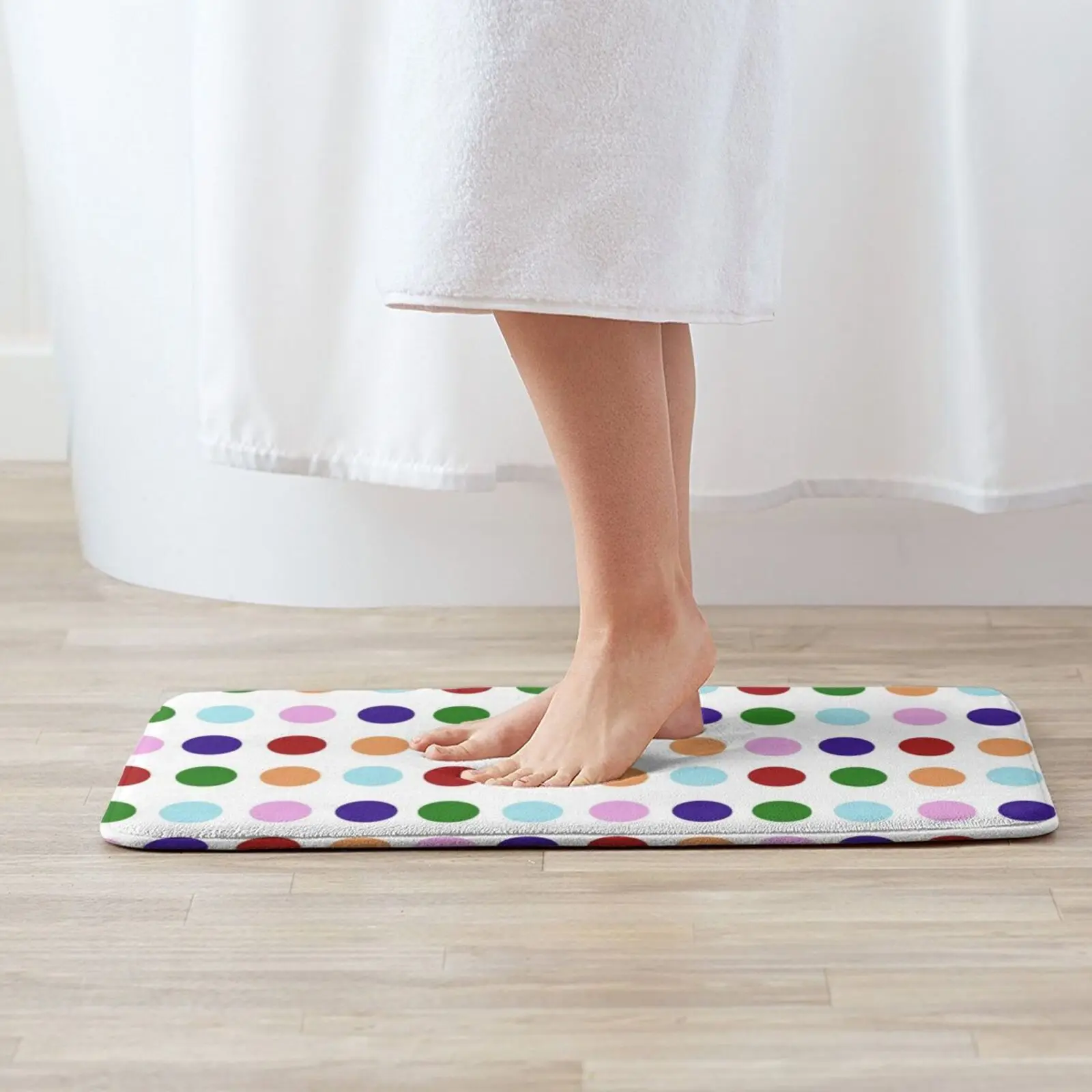 Moroboshi'S Dots Soft Cushion Home Carpet Door Mat Car Rug Imas Polka Dot Idol Master