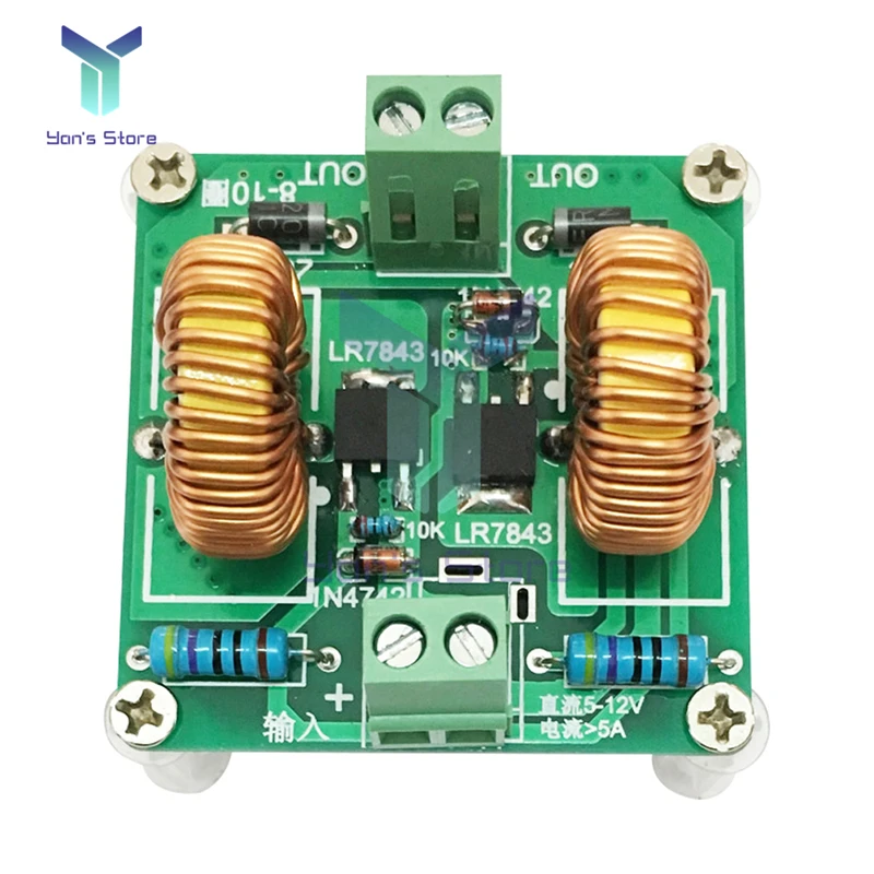 Imagem -06 - Mini Zvs Tesla Indução Aquecimento Máquina Gerador de Alta Tensão Alta Freqüência Tesla Bobina Faça Você Mesmo Kit Eletrônico Pcb Board Módulo