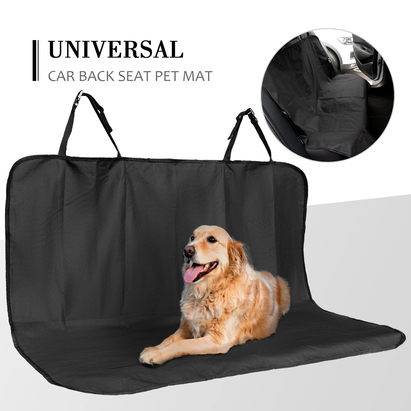 

Dog Back Seat Cover Waterproof Pet Carrier Hammock Cushion Nonslip Car Rear Back Mat Protector Pad Travel Accessories Trunk Mat