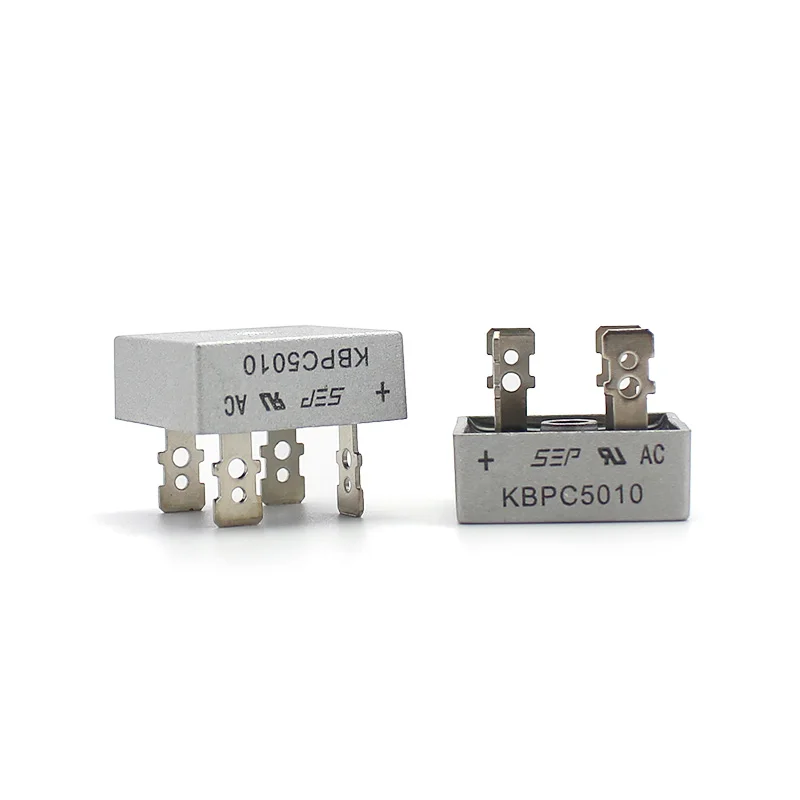 2PCS KBPC5010 Diode bridge rectifiers diodes 50A 1000V KBPC 5010 power rectifier diode electronic components