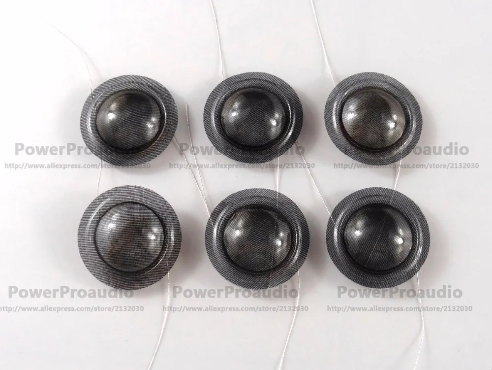 6 قطعة جديد 19 مللي متر (19.43 مللي متر) الحجاب الحاجز قبة كابتون مكبرات الصوت ملف صوتي