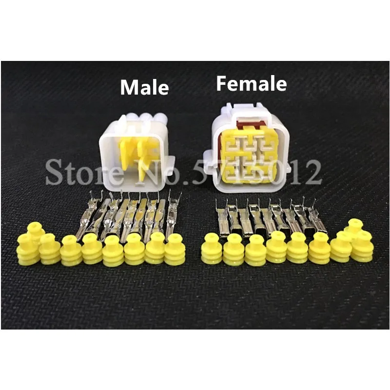 Furukawa 2.3mm male female car waterproof electrical socket 9 Pin way connector FW-C-9M-B FW-C-9F-B