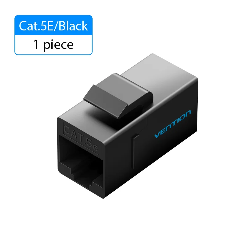 Vention Cat5e Connector Rj45 Coupler Ethernetkabel Cat 5e Cat 6 Female Naar Female Extender Extension Adapter Voor Ethernetkabel