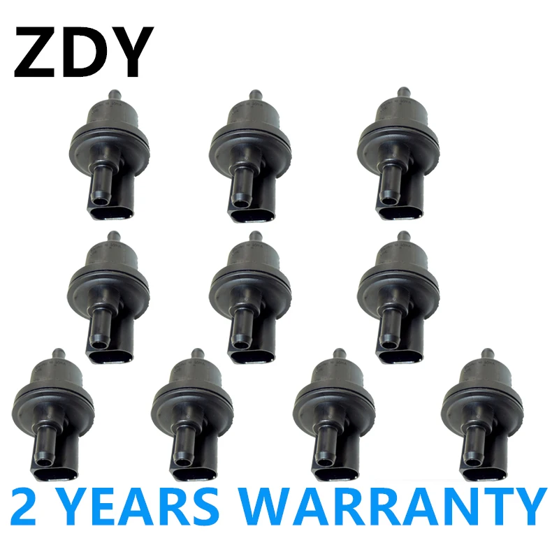 10PCS/Set Valve Canister Purge Vent Valve Solenoid For VW Passat B5 For Audi A3 A4 A6 A8 S4 TT 0280142353 1C0906517A 6QE906517A