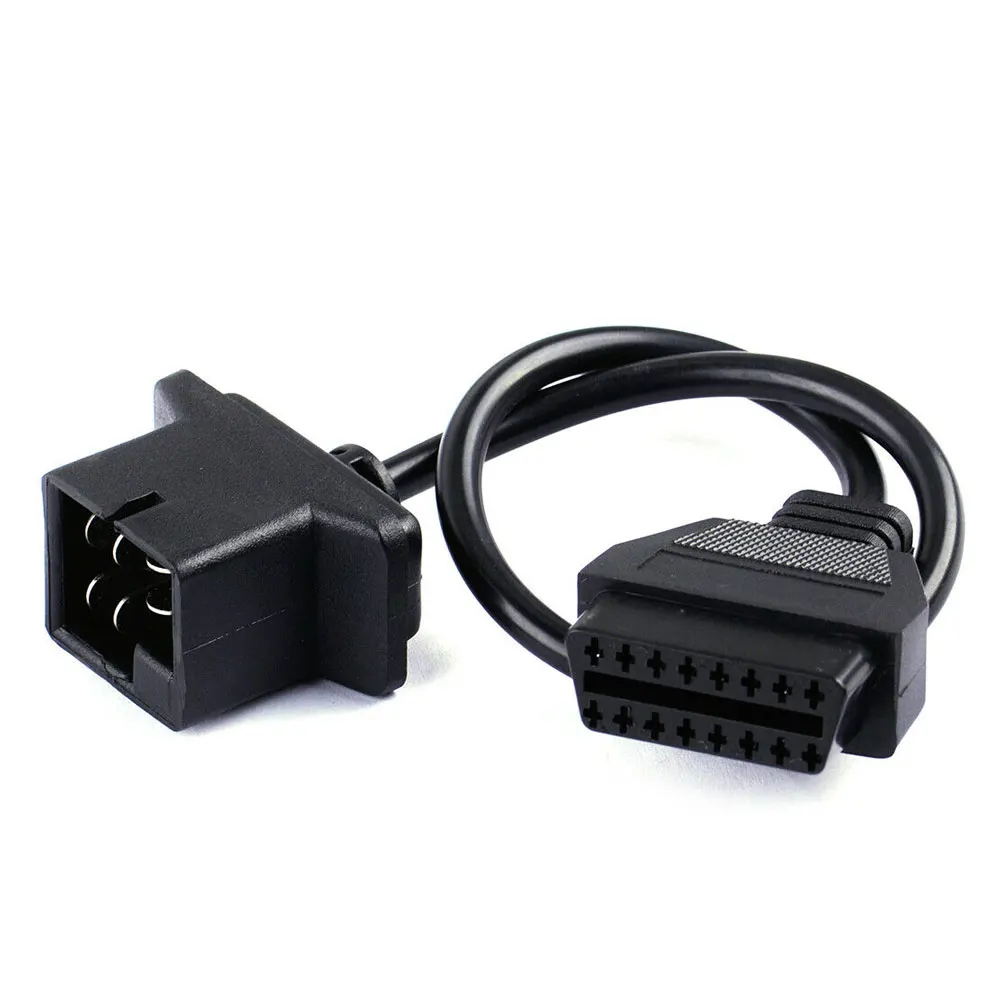 6 To 16 Pin OBD2 Adapter Car OBD Diagnostic Cable ELM327 Extension Connector For Chrysler Dodge