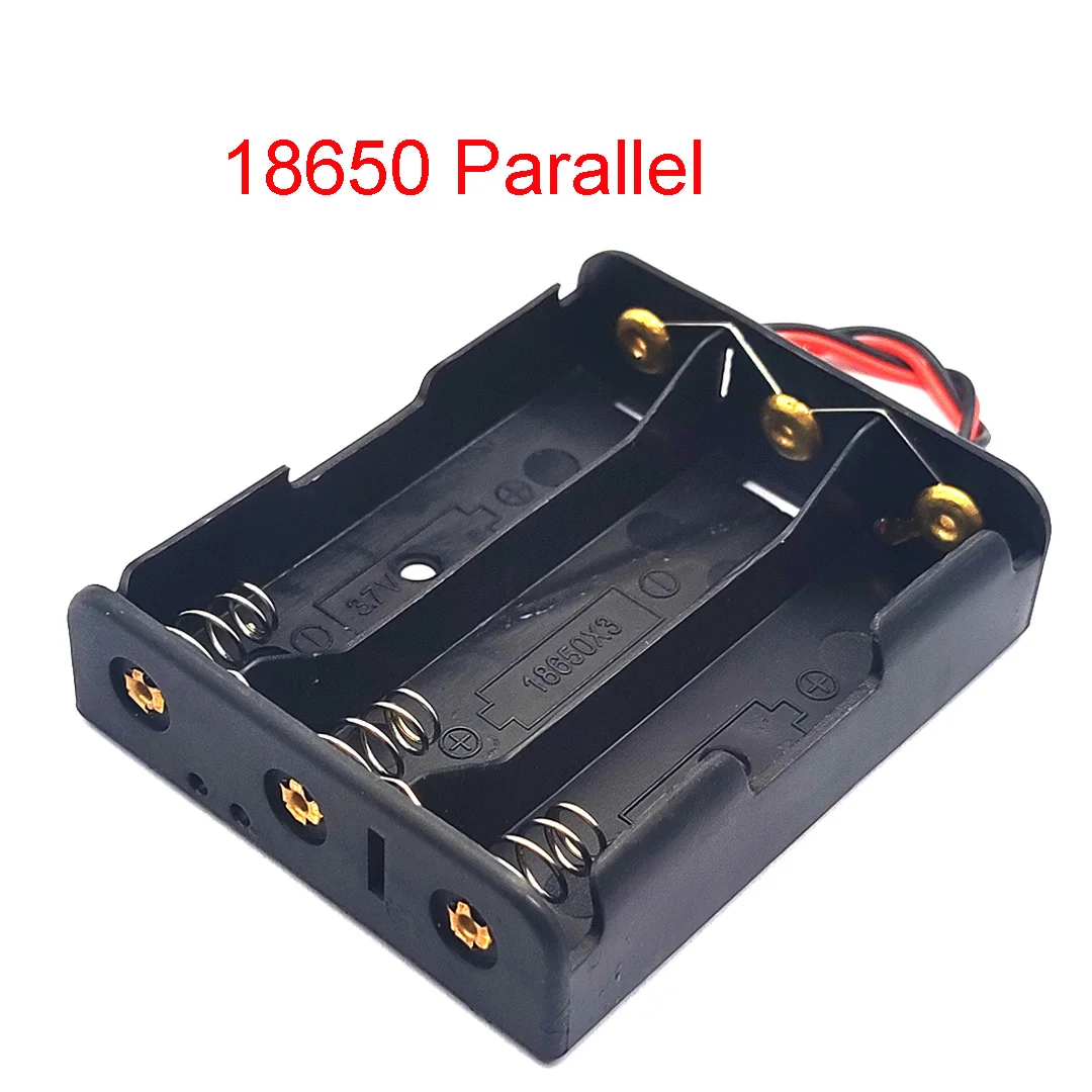 18650 Power Bank Cases 3 18650 Battery Holder Storage Box Case 18650 Parallel Battery Box 3.7V DIY