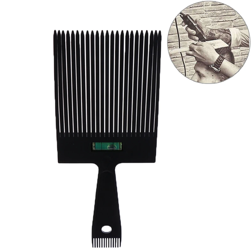 1/10pcs Extra Big Flattoper Comb Large Wide Fork Flat Combs with Balance Ruler Flat Topper Styling Hair Brushes Hairdresser Tool