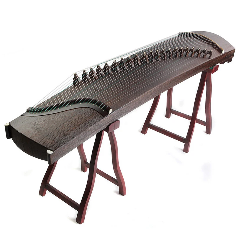 Whole Paulownia High Quality China Guzheng Professional Zither 21 Strings Full Accessories Finger Tape Guzheng String Cinta dedo