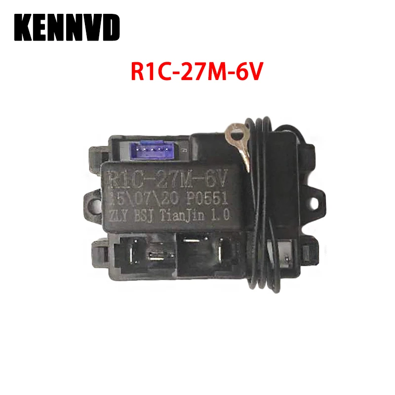 R1C-27M,R8B-27MHZ kinder Elektrische auto universal fernbedienung empfänger, LN 6V 12V Fahrt auf spielzeug auto controller sender HJ-27M