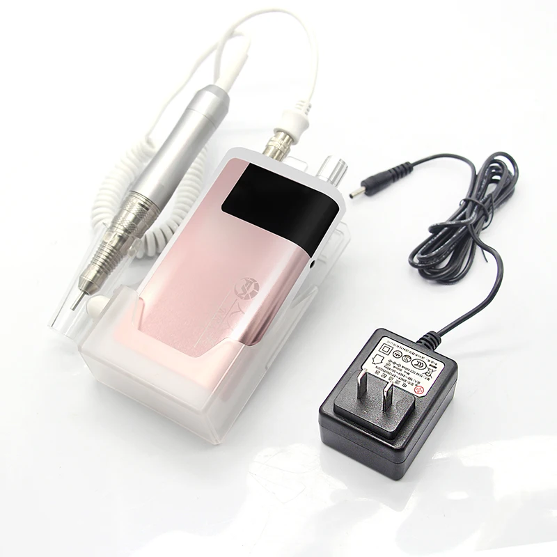 RRM-02 브러시리스 마이크로 모터, 충전식 휴대용 네일 드릴 머신, 35000rpm