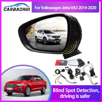 For Volkswagen VW Jetta VA3 2019-2020 BSD Blind Spot Monitoring System Millimeter Waves Radar Sensor Mirror LED Light Warning