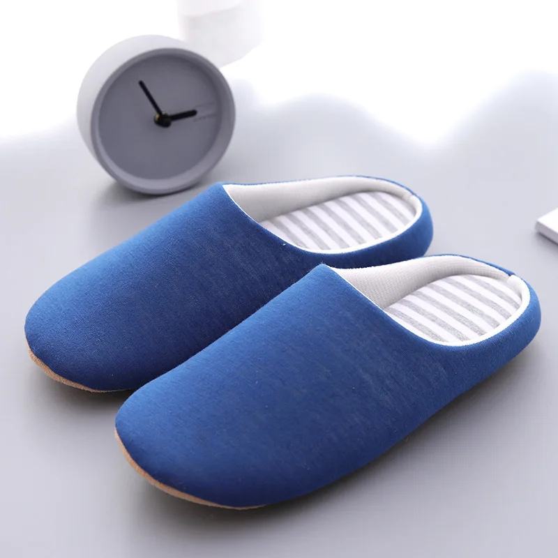 Winter Men Casual Shoes Home Slippers Women Antiskid Mute Bedroom Slippers Man Cotton Shoes Male Warm Plush Indoor Slippers