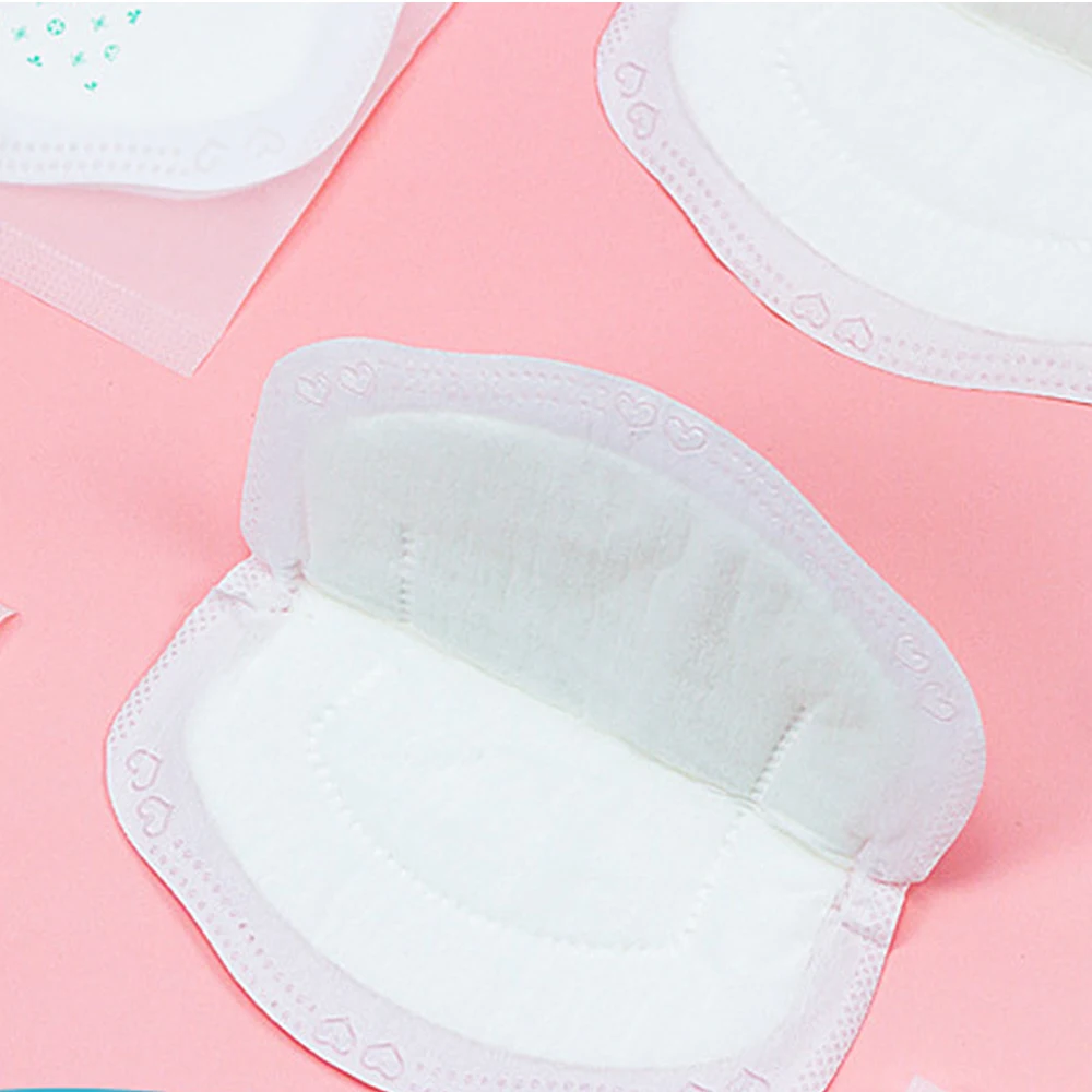 Baby 3-Layers Breast Pads Organic Cotton Breast Feeding Nipple Pads for Nursing Mother Postpartum Nursing Pads