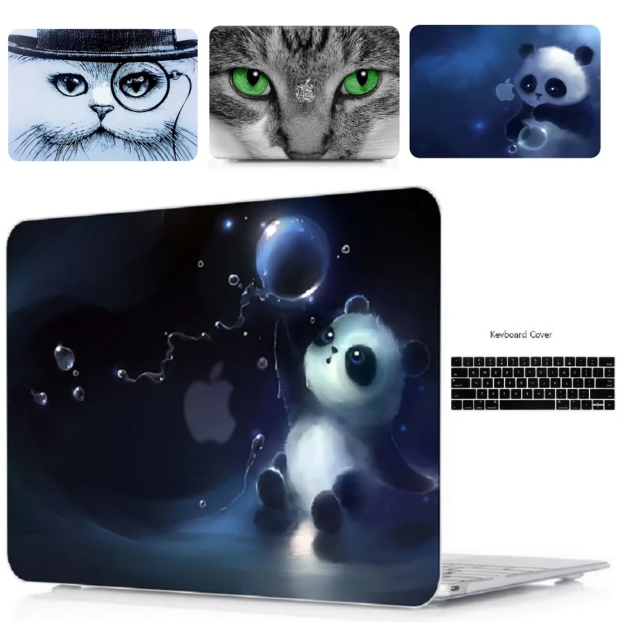 

New Hard Shell Laptop Case+Keyboard Cover For Apple Macbook Air Pro Retina Touch Bar 11 12 13 14.2 15 16 16.2 Inchs A2941 A2485