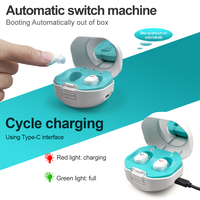 Hearing Aids Rechargeable USB Deaf Help in Ear Invisible New Design a Pair Father Mother Gift hearing aid Sound Amplifier