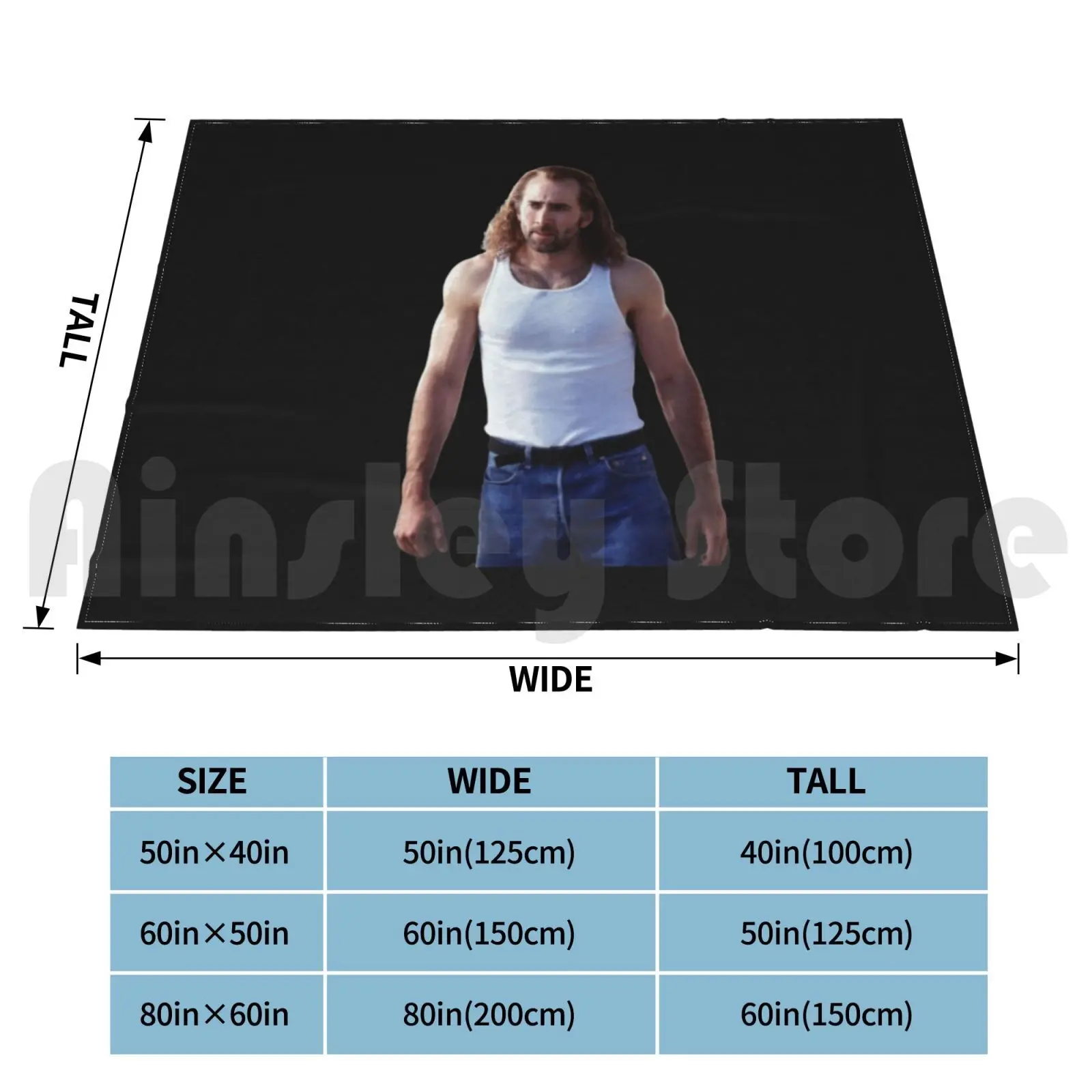 Nicolas Hot Cage Blanket Fashion Custom Nicolas Cage Nicolas Cage Nicholas Nicholas Cage Nick Cage Con Air Nicolas