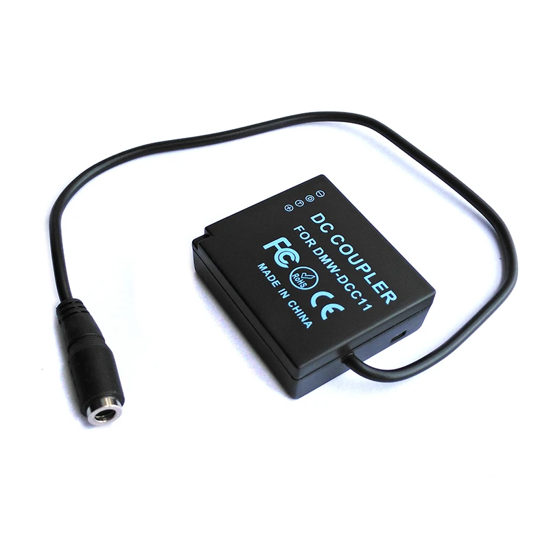 For Panasonic Lumix Camera DMC GF6 GF5 GF3 GF3K GX7 S6 S6K GX80 GX85 LX100 ZS110 TZ80 BLE9 DMW DCC11 + 8.7V Cable Fit Power Bank