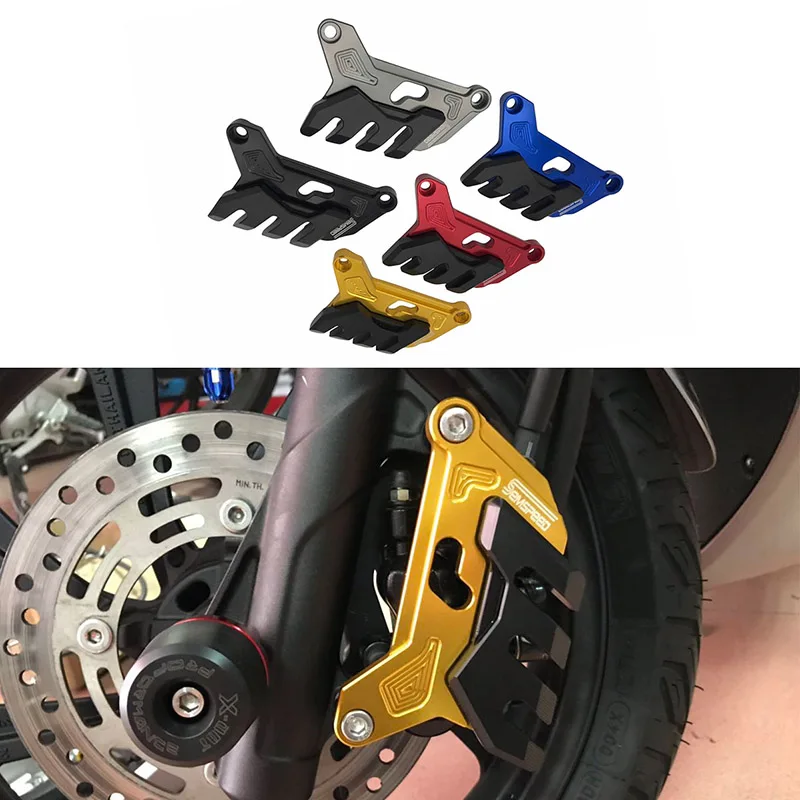 For Honda PCX 125 PCX160 2021 2022  Latest SEMSPEED CNC Motorcycle Front Brake Disc Caliper Protection Guard Protector Cover