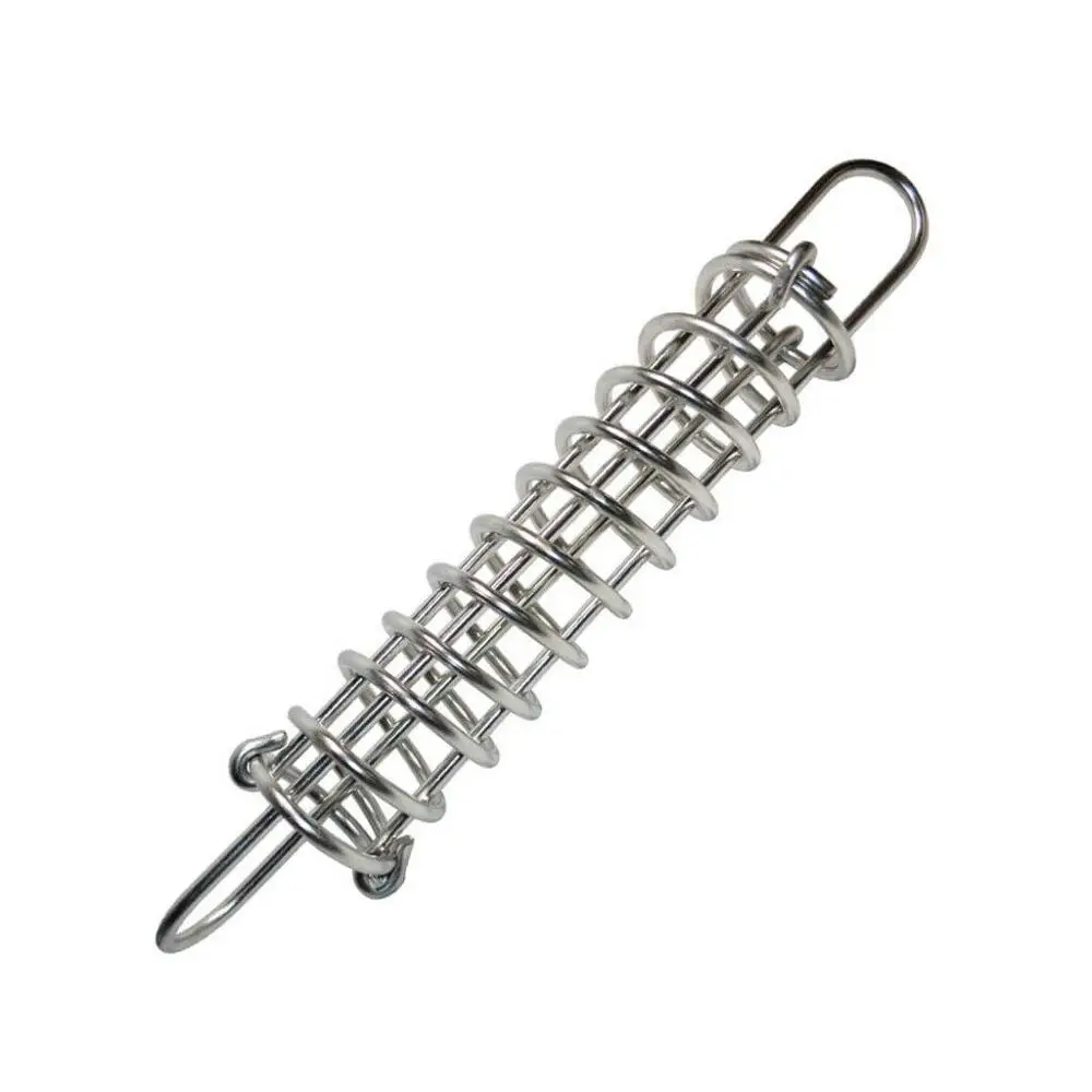 Boat Tension Spring Mooring 6mm x 320mm Grade 304 Stainless Steel for Anchor Dock Line Shock Absorbing