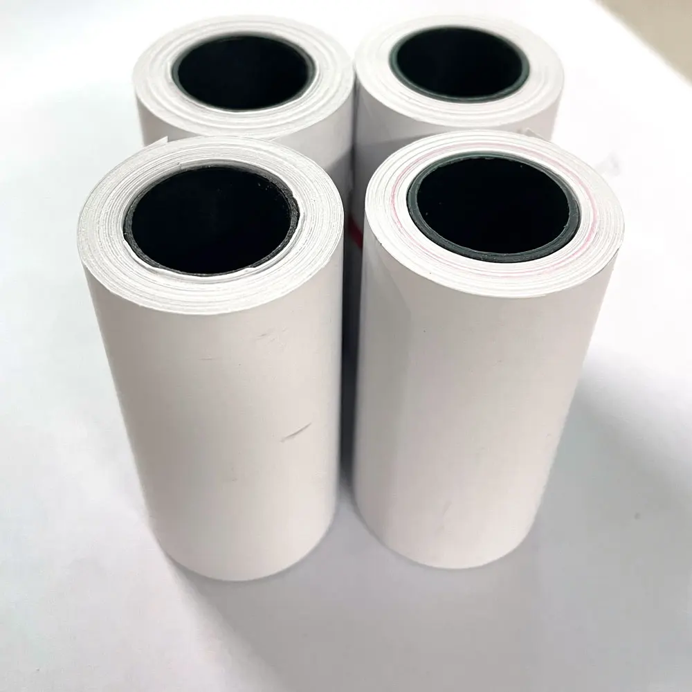 HBAPOS Thermal Paper 57x50mm Printing 12 Rolls for Printer POS Pocket Photo Printer Cash Register Paper Replacement Accessorie