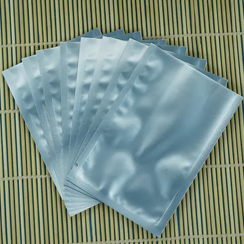 100pcs 실버 벙어리 알루미늄 호일 가방 열 인감-상단 오픈 Mylar 호일 가방 무광택 표면 플라스틱 식품 패키지 파우더/소스 주머니 Best5 100pcs 실버 벙어리 알루미늄 호일 가방 열 인감-상단 오픈 Mylar 호일 가방 무광택 표면 플라스틱 식품 패키지 파우더/소스 주머니 Best5