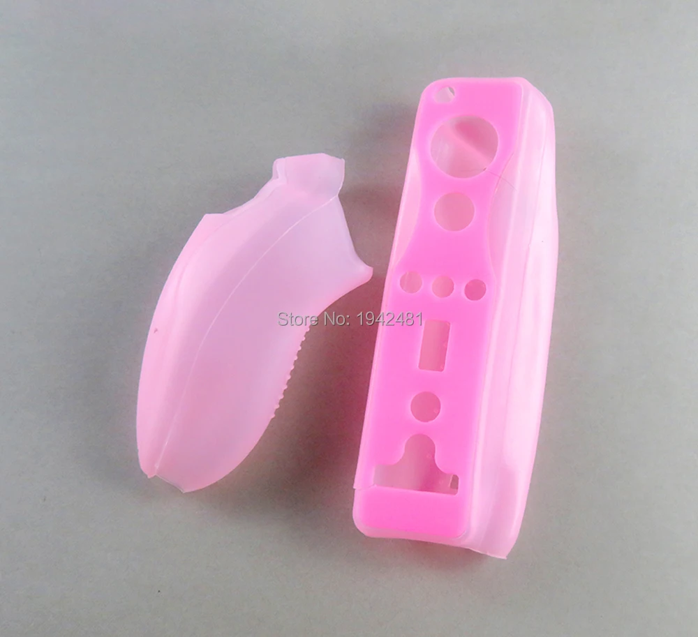 

20 комплектов для игрового контроллера Wii, мягкий силиконовый чехол, защитный чехол для пульта дистанционного управления Wii