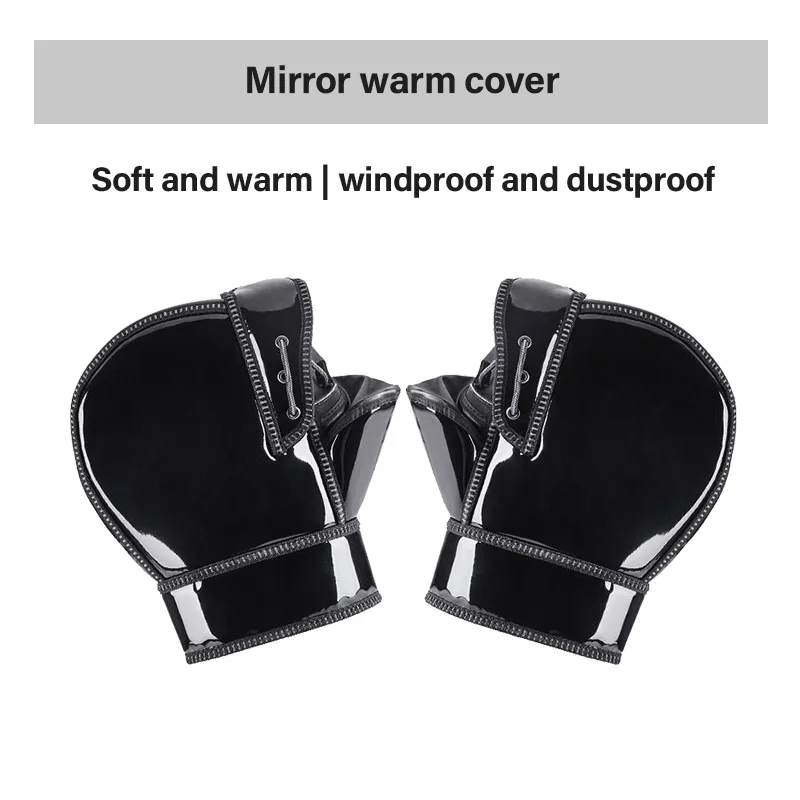 1 Paar Motorrad-Lenkermuffen Winter-Fahrradhandschuhe Wasserdichte Lenkerhandschuhe Schneemobil E-Bike Motorrad Thermo-Handschuhe – Detail 25