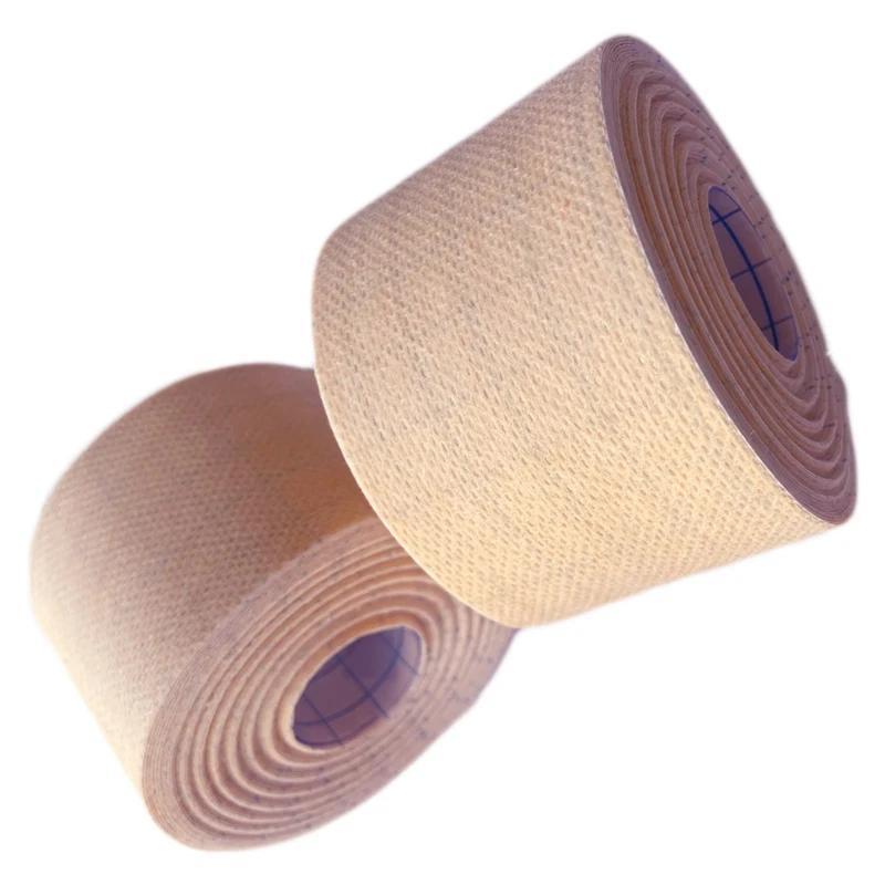 1 Roll 5Cm X 10M Gele Huidskleur Medische Fixatie Non-woven Tape Lijm Ademend Gips Wond dressing Fixatie Tape