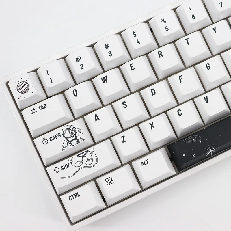 140 Keys GMK Outer Space Theme Keycap PBT Dye Sublimation Mechanical Keyboard Key Cap Cherry Profile For Cross MX Switch