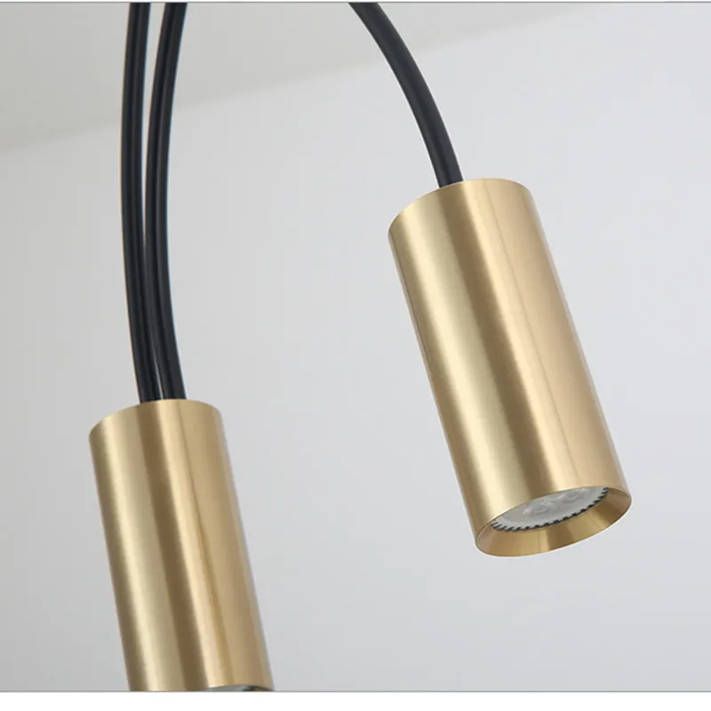 Nordic circle chandelier Brief Modern designer chandelier Office Vintage Spot Hanging Lights /LED Volta Suspension lamp