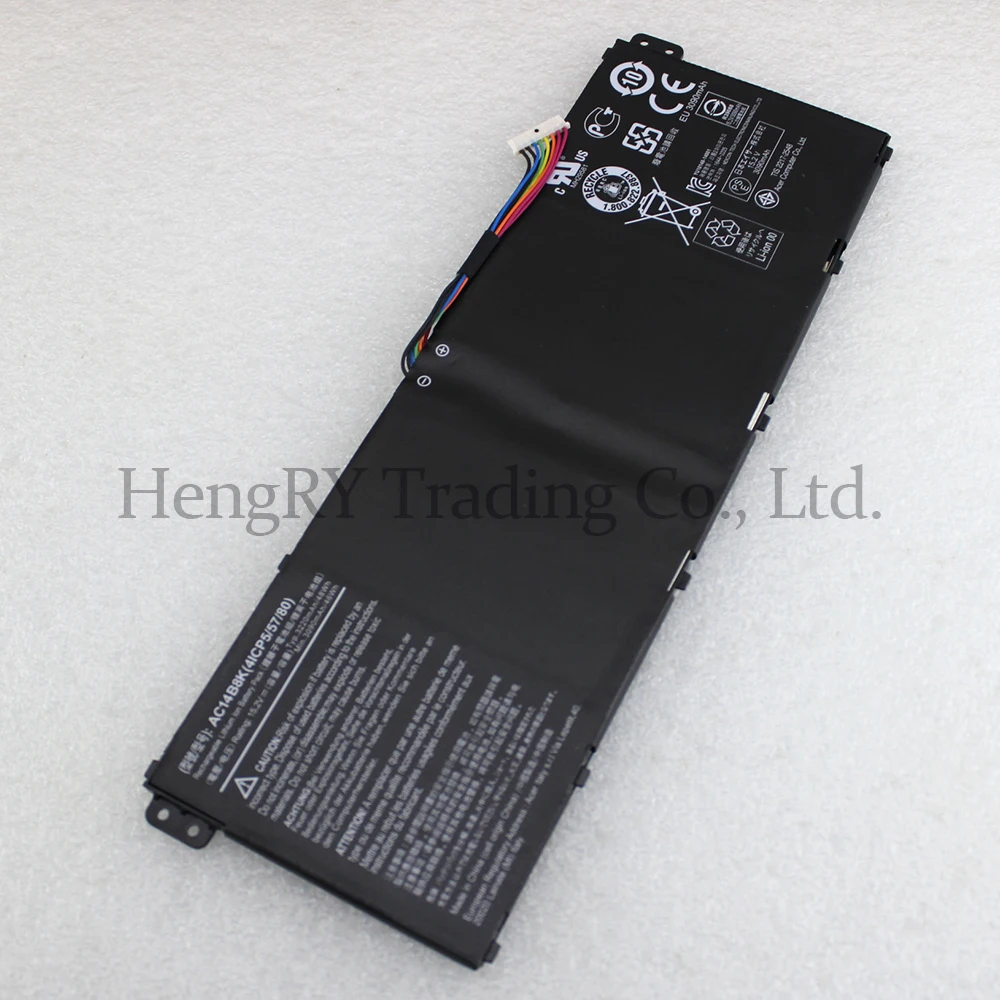 CPMANC AC14B8K Battery For Acer Aspire E3-111 E3-112 CB3-111 CB5-311 ES1-511 ES1-512 E5-771G V3-111 V3-371 ES1-711 15.2V 48WH