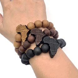 10mm Hip Hop Men's Beaded Bracelets can mixed 3 colors