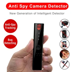 Mini Anti Spy Hidden Camera Detector Pen LED Infrared Scanning RF Signal Detection Wireless Bug Micro Cam GSM GPS Tracker Finder