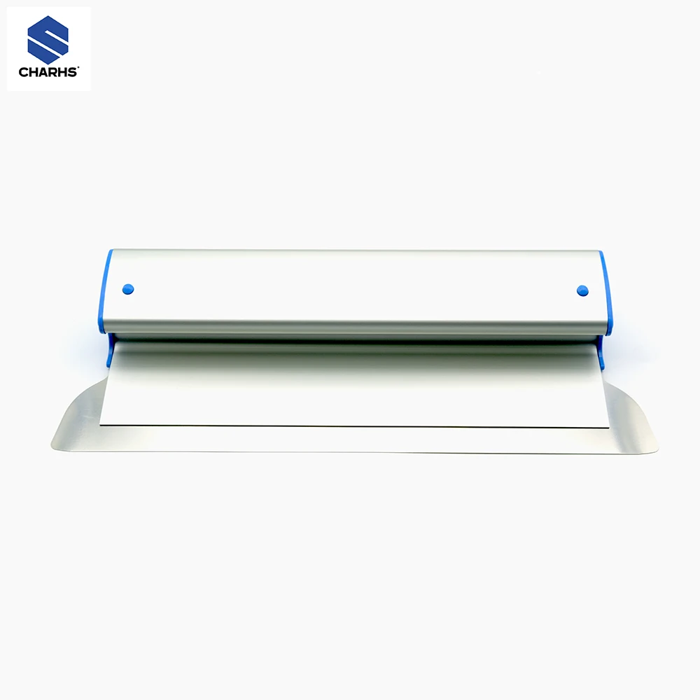 16 "40cm spatole a lama per scrematura coltello levigante/rovesciato alluminio estruso costruzione in acciaio inossidabile tappi terminali ad alto impatto