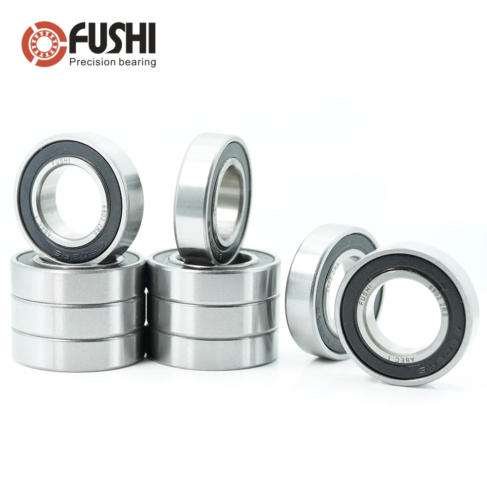 6902-2RS Bearing ABEC-1 10PCS 15x28x7 mm Metric Thin Section 6902 2RS Ball Bearings 6902RS 61902 RS