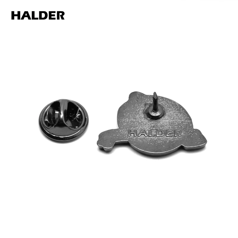 HALDER Cute Pets Puppy Cokey Dog Duck Hip bottom buttocks Cartoon Enamel Alloy Metal Brooches Lapel Pins backpack Clothes badge