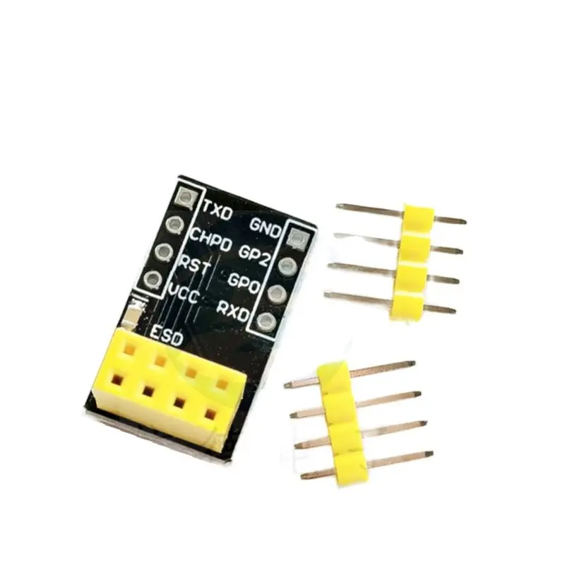 Esp01/01s/アダプターボードブレッドボードアダプター/esp8266/esp01/esp01s/はんだなし