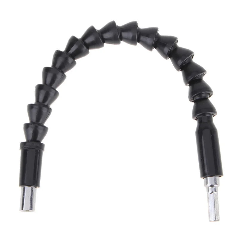Taladro electrónico cardán, eje Flexible de 295mm, extensión de broca, destornillador, soporte de broca, enlace de conexión, serpiente, eje Flexible