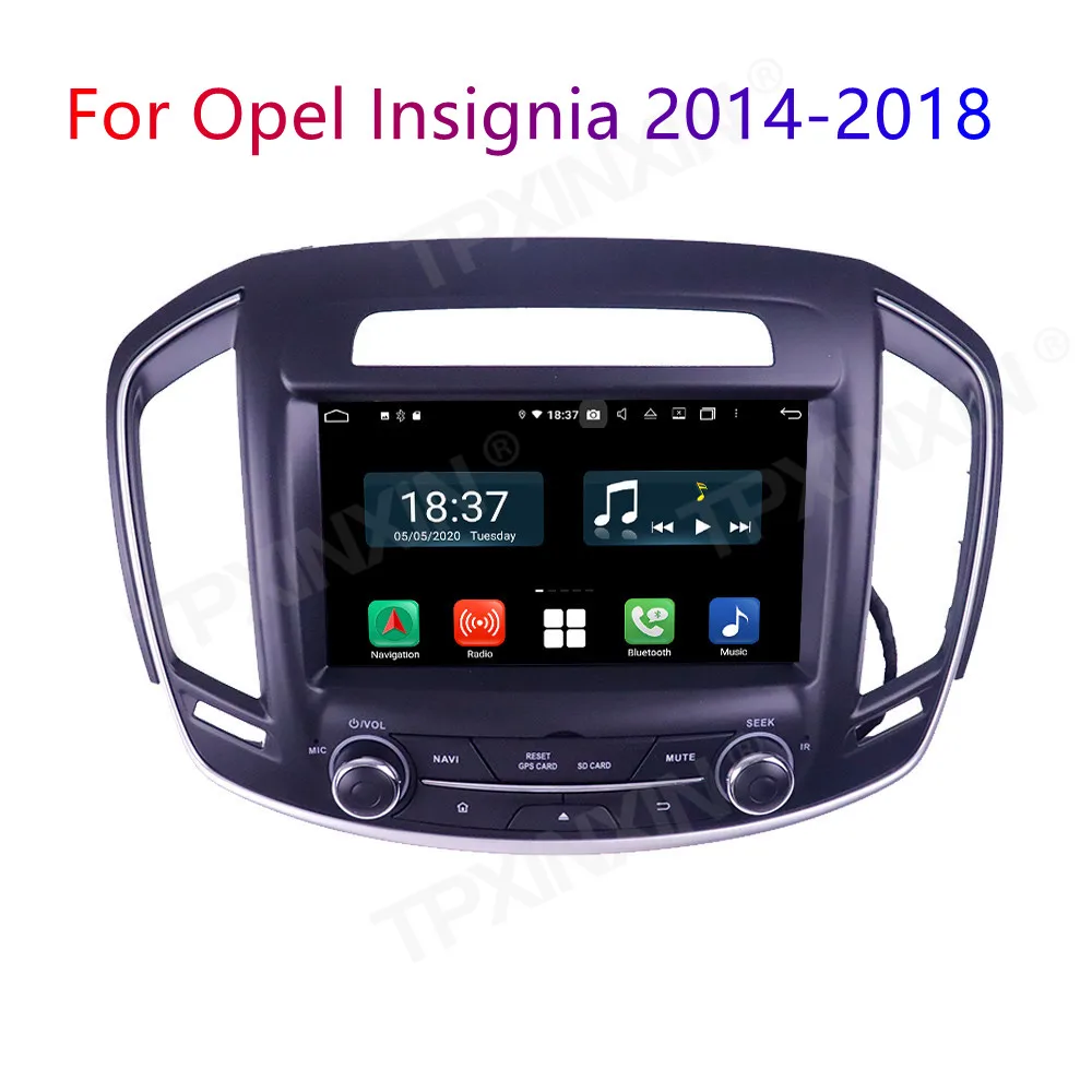 128GB Android 10 For Opel Insignia 2014 2015 2016 - 2018 Car Radio Multimedia AutoRadio DVD Player Navigation Stereo GPS 2 din