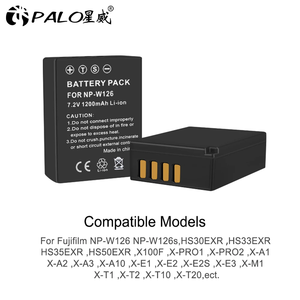 Palo 1200mah carregador duplo lcd para fujifilm, mini carregador np w126 npw126 + carregador duplo lcd para fujifilm fuji drive xt20 xs10 xt100