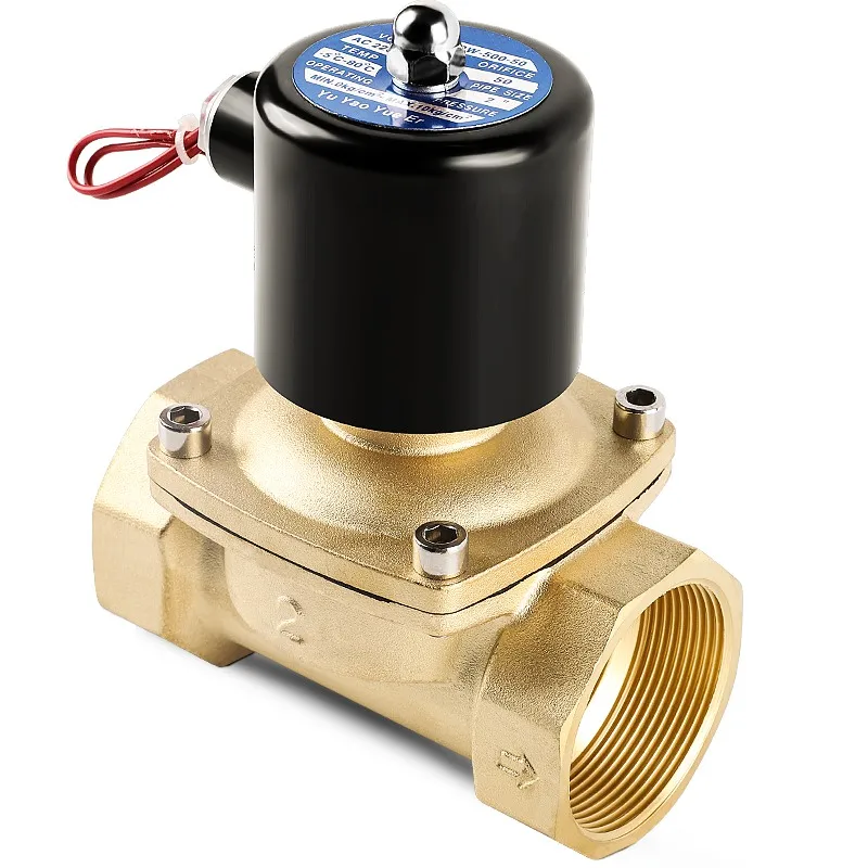 

2W-160-15(G1/2”) /200-20(G3/4‘’) Normally closed solenoid valve Diaphragm control valve Electric water/air valve Copper Brass