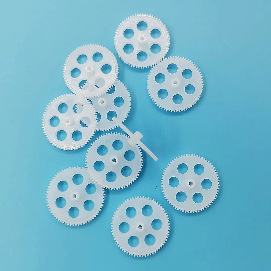 681.5A 0.3M Aircraft Pinion OD= 21mm 68 Teeth 1.4mm Shaft Hole 68T Precision Gear Toy Plastic Accessories 10pcs/lot