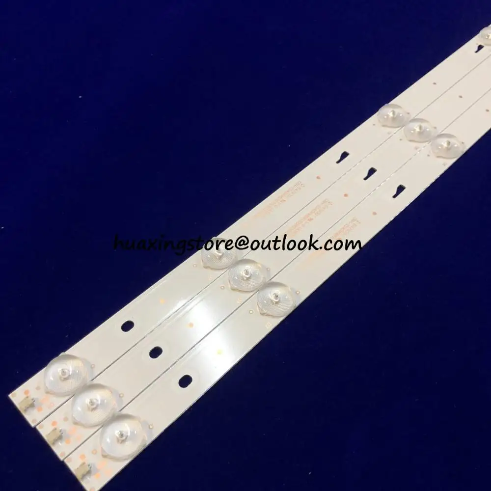 

LED Backlight strip 8 lamp For Toshiba 40"TV CRH-ES40WWB303008035ADREV1.1 JL.D40081330-020DS-M V01 40L1600C 40L2600C TH-40D400C