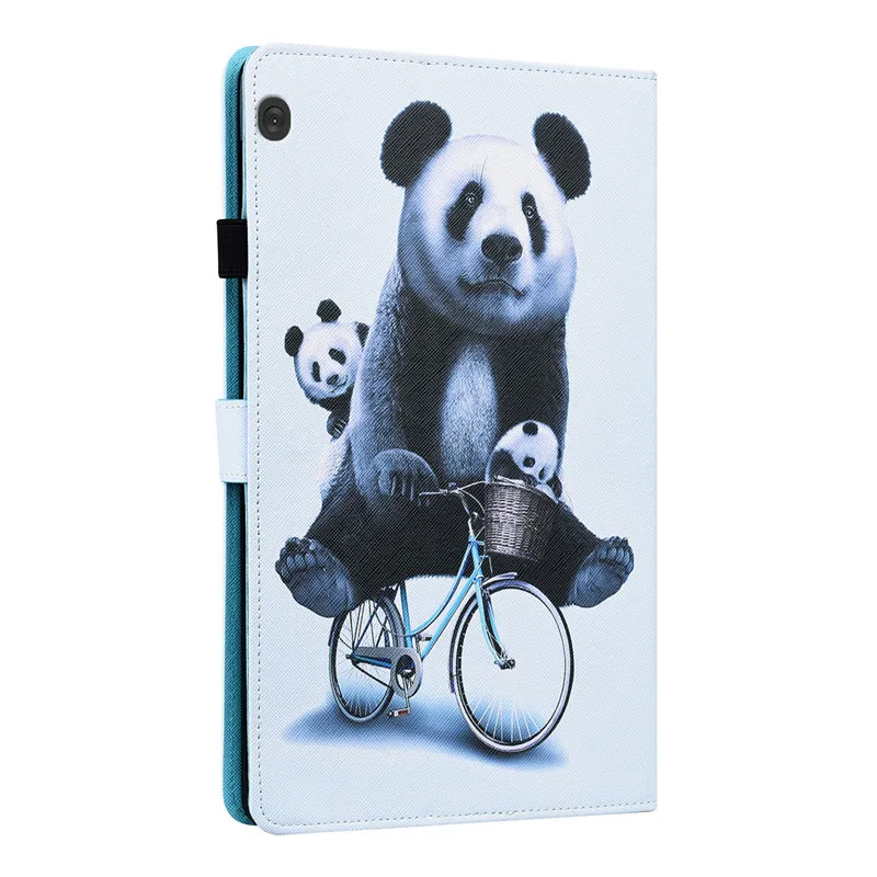 Case for Lenovo Tab M10 10.1 inch TB X505F X505X X505L X605L Cute Cat Panda Painted Tablet Cover for Funda Lenova Tab M10 Case