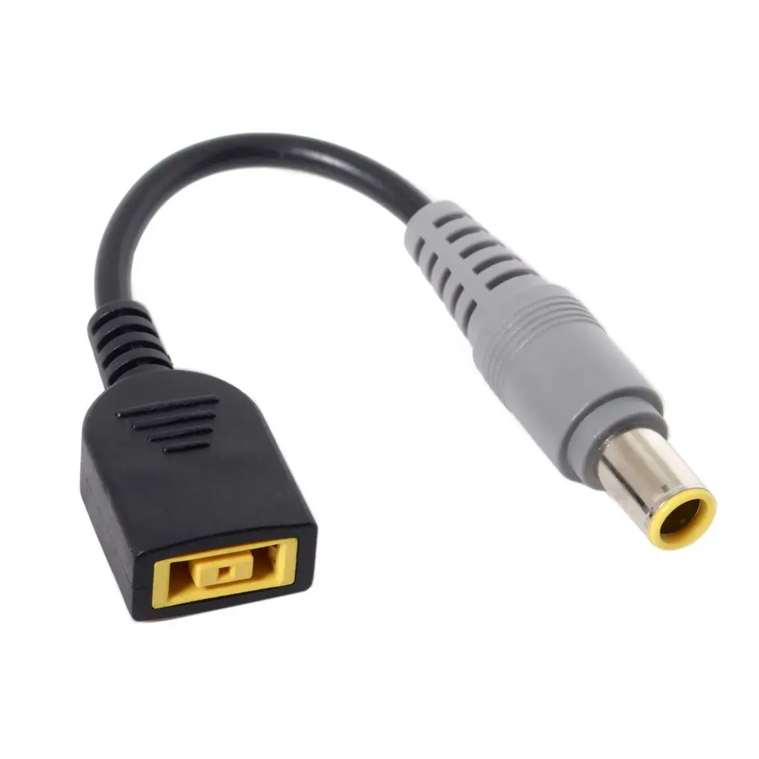 DC 7.9x5.5 millimetri Rotonda Jack a Piazza USB Convertitore della Spina di Adattatore del Connettore del Cavo di Alimentazione Del Computer Portatile per Lenovo ThinkPad per IBM Caricatore