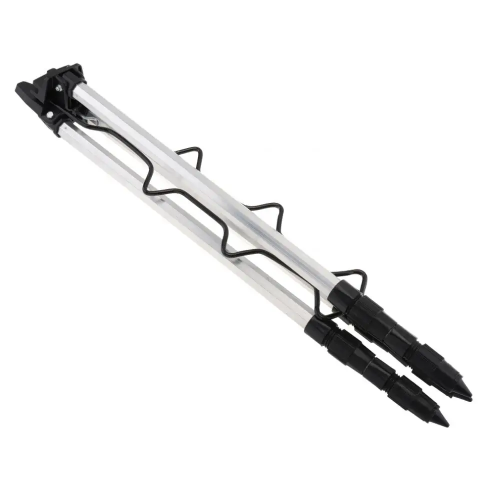 Aluminum Alloy Telescopic 7 Groove Fishing Rod Holder Collapsible Tripod Stand Sea Fishing Pole Bracket