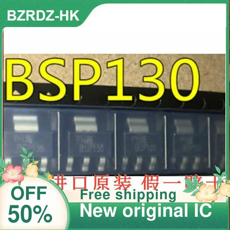 2-10PCS/lot   BSP130 SOT223 New original IC