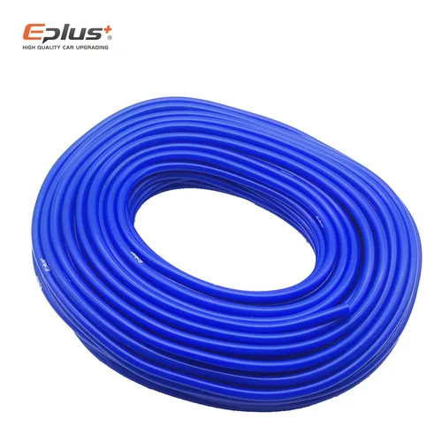 EPLUS Universal Hyperthermia manguera de silicona ignífuga tubo de vacío tubo de vapor tubos de agua azul 3mm 4mm 6mm 8mm 10mm