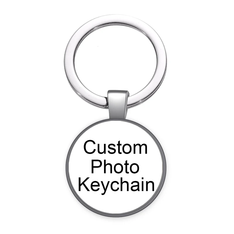 Personalized Custom Keychain Photo Family LOGO Baby symbol Custom designed Photo Gift For Family Anniversary Gift