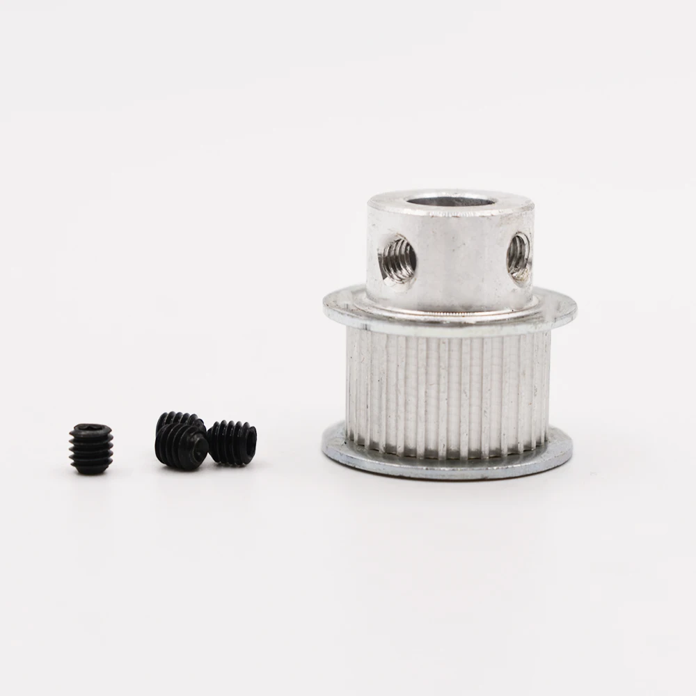 

2GT 28T Шкив ремня ГРМ 4/5/6/6,35 мм Внутренний диаметр 28 зубьев Шаг 2 мм Ширина ремня 7/11 мм Синхронный шкив